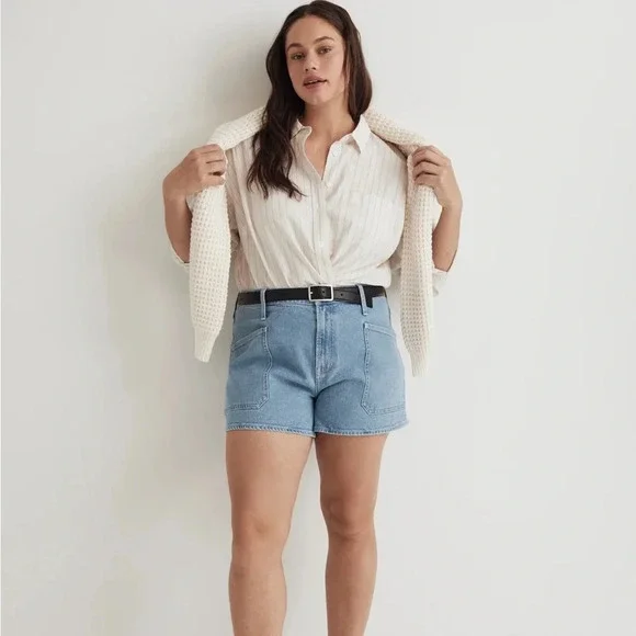 NWT MADEWELL The Perfect Vintage Jean Short in Cardston Wash - Picture 12 of 12